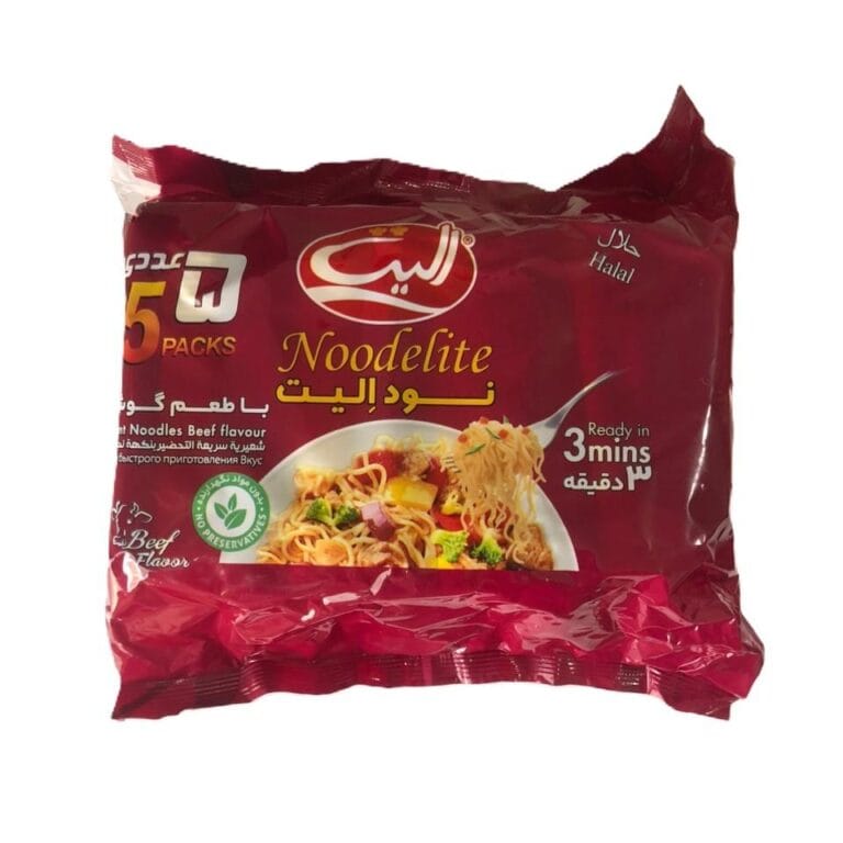 بسته نودل 5 عددی نودالیت در طعم های مختلف