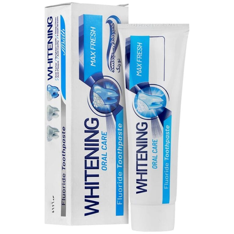 خمیر دندان سفید کننده دورنگ بس