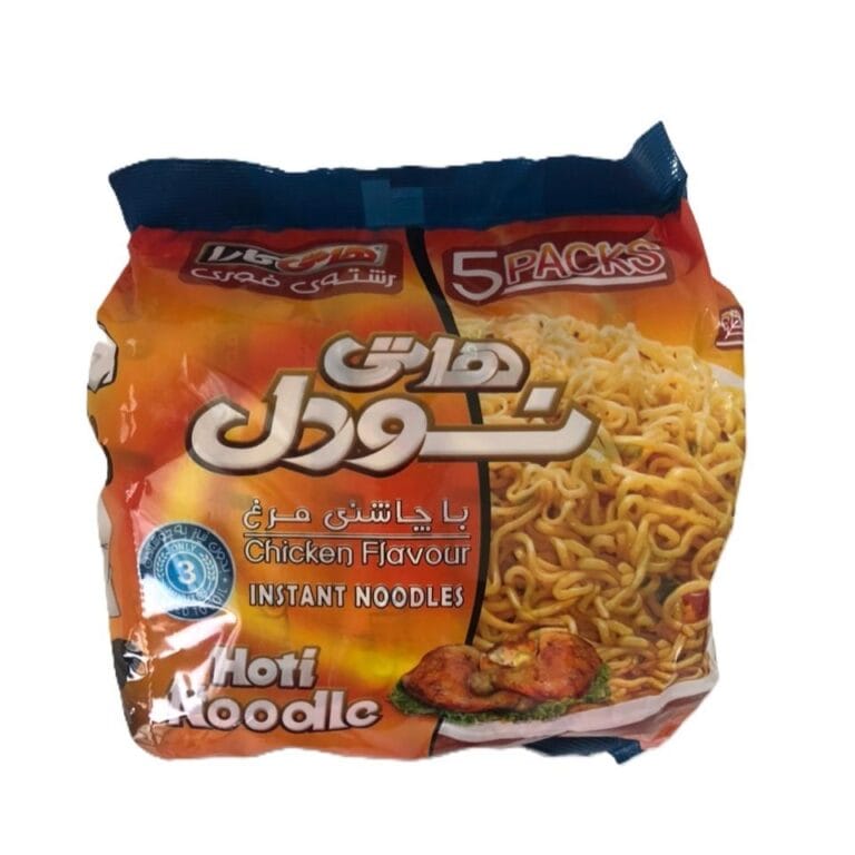 بسته نودل 5 عدد هاتی در طعم های مختلف