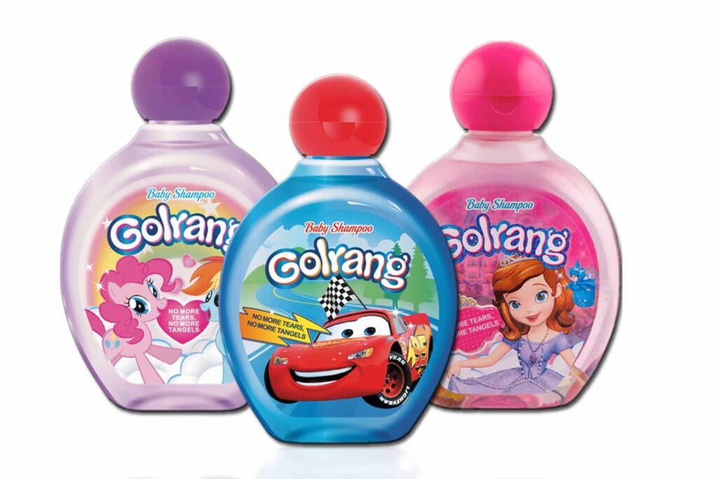 شامپو  بچه تیله ای گلرنگ