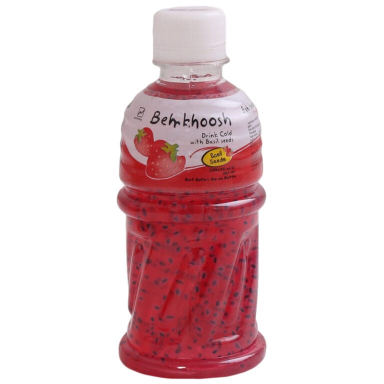 آبمیوه تخم شربتی بهخوش در طعم های مختلف