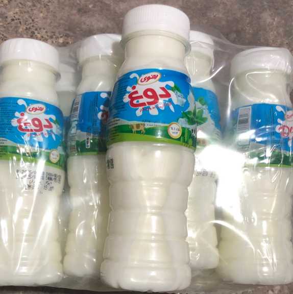 دوغ بدون گاز 250 میلی لیتر رضوی