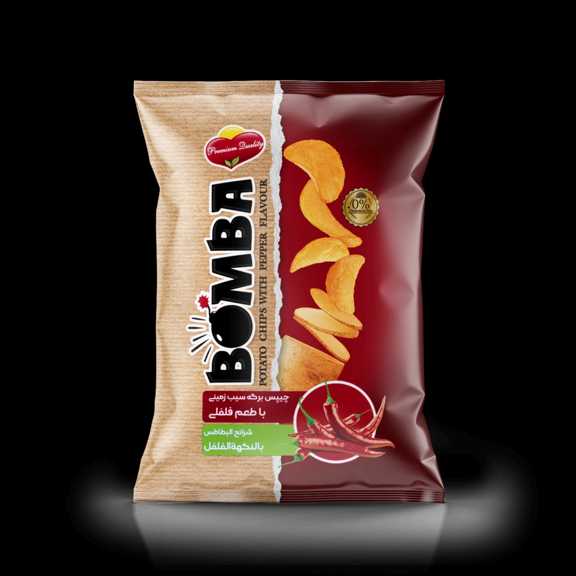 چیپس فلفلی بمبا