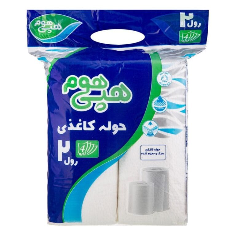دستمال حوله کاغذی 2 رول هپی هوم