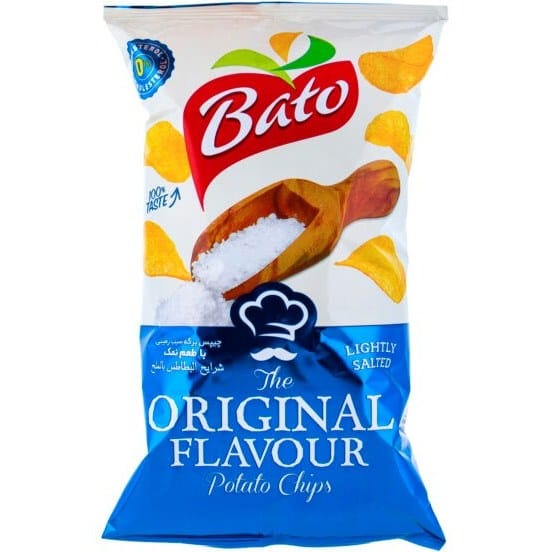 چیپس ساده نمکی باتو